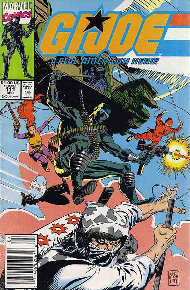 G.I. Joe, a Real American Hero comic issue 111